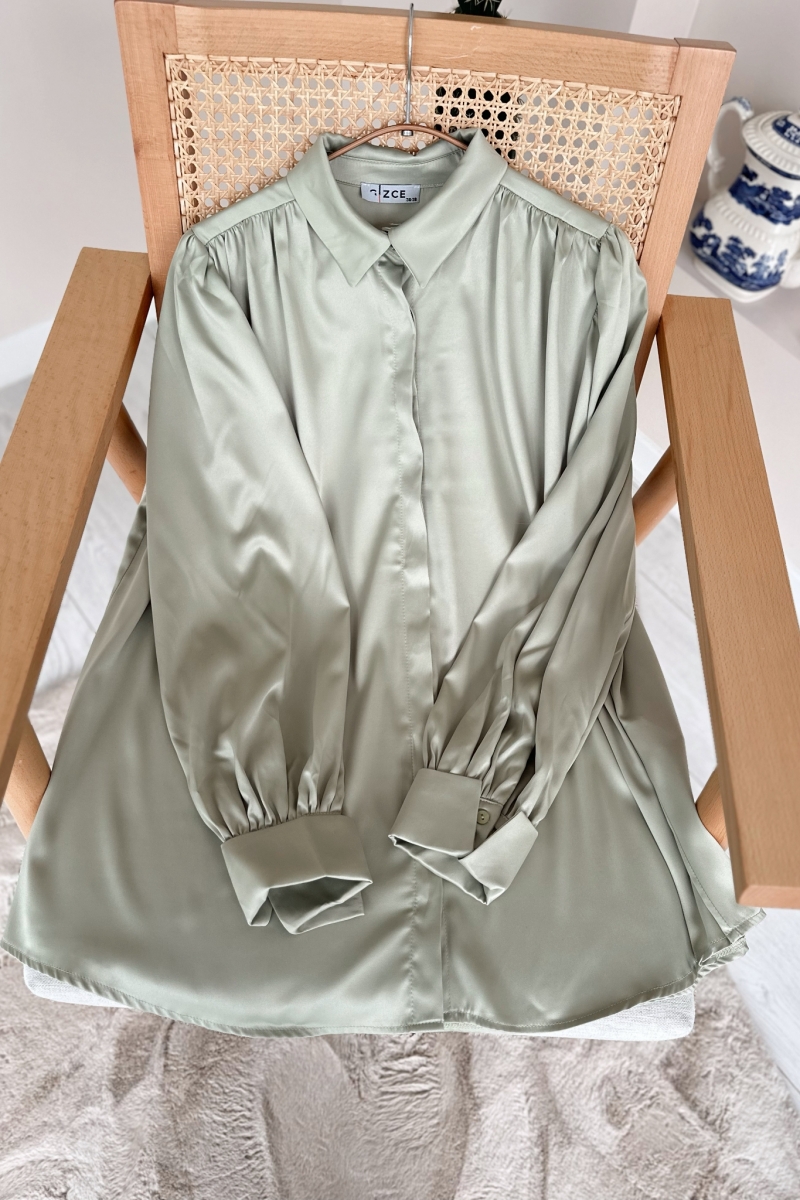 Anitra Mint Yeşili Tunik