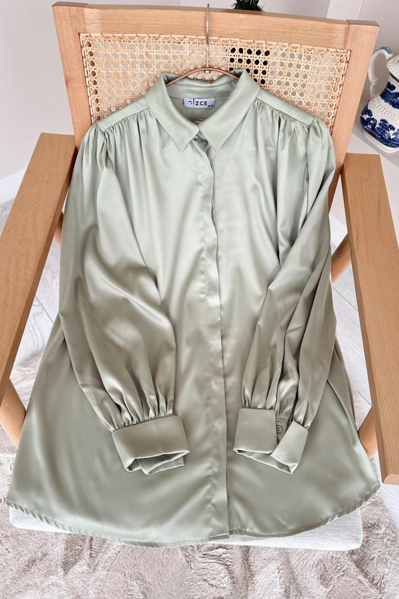 Anitra Mint Yeşili Tunik