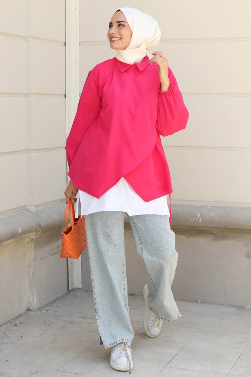 Anuva Fuşya Tunik