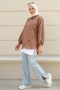 Anuva Açık Kahverengi Tunik