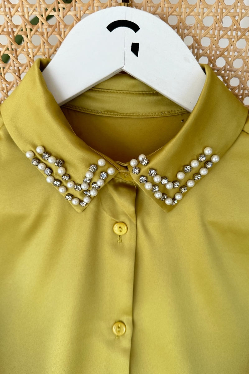 Arima Yağ Yeşili Tunik