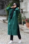 Zümrüt Yeşili Arya Tunik