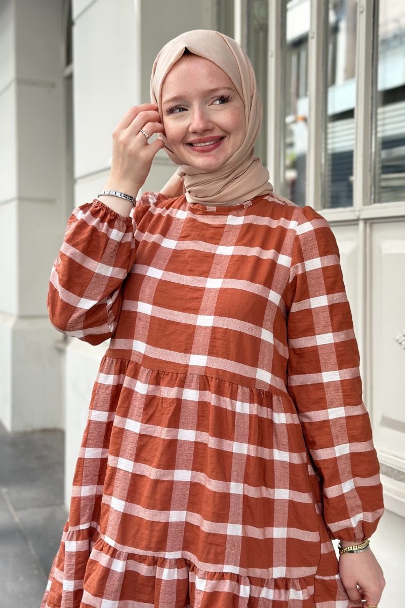 Aselya Kiremit Elbise