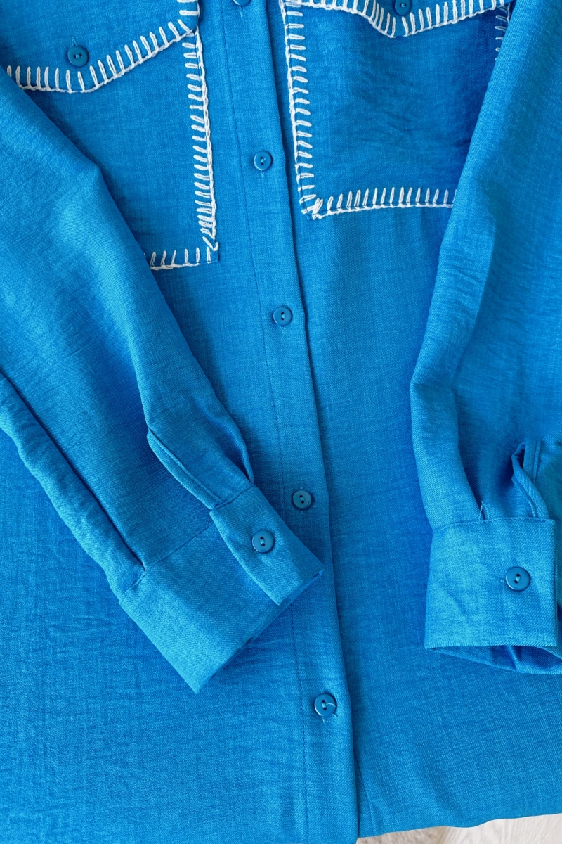 Astor Mavi Tunik