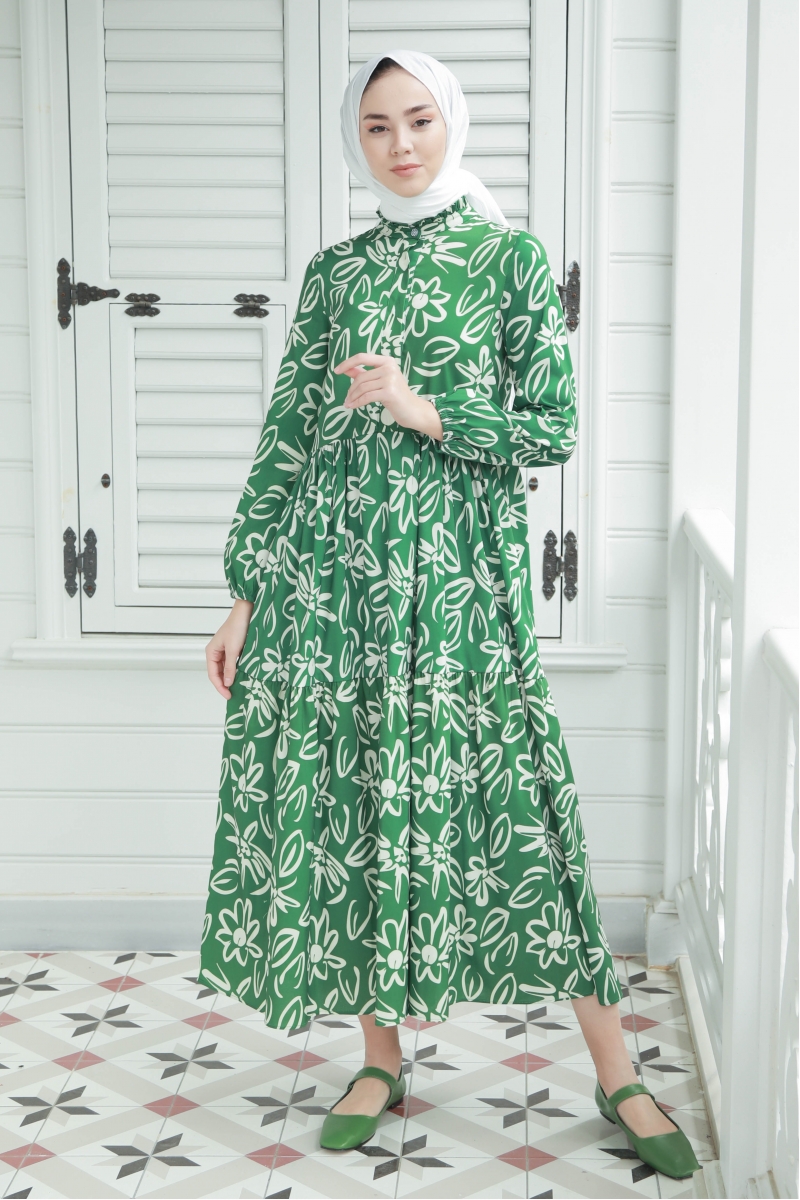Atiye Yeşil Elbise