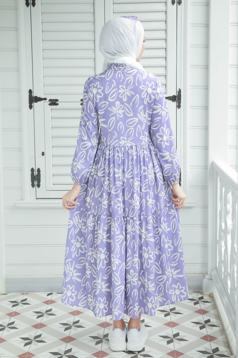 Atiye Lila Elbise