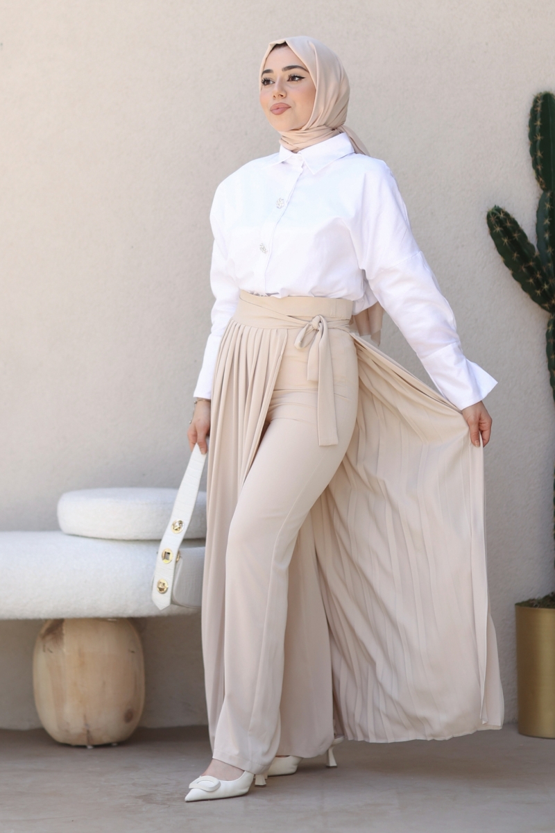 Ava Bej Etek Pantolon