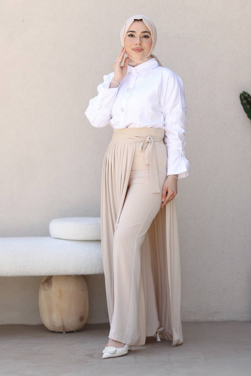 Ava Bej Etek Pantolon