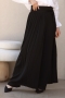 Ava Siyah Etek Pantolon