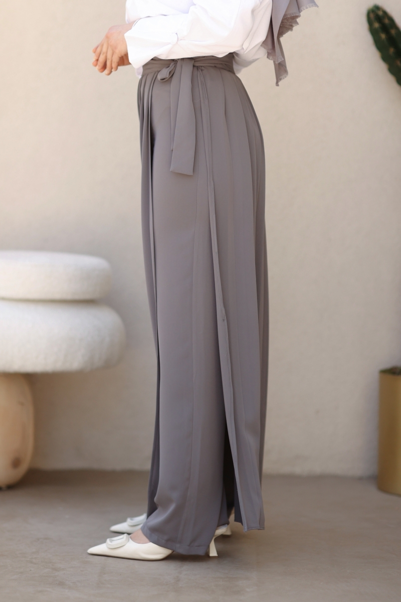 Ava Antrasit Etek Pantolon