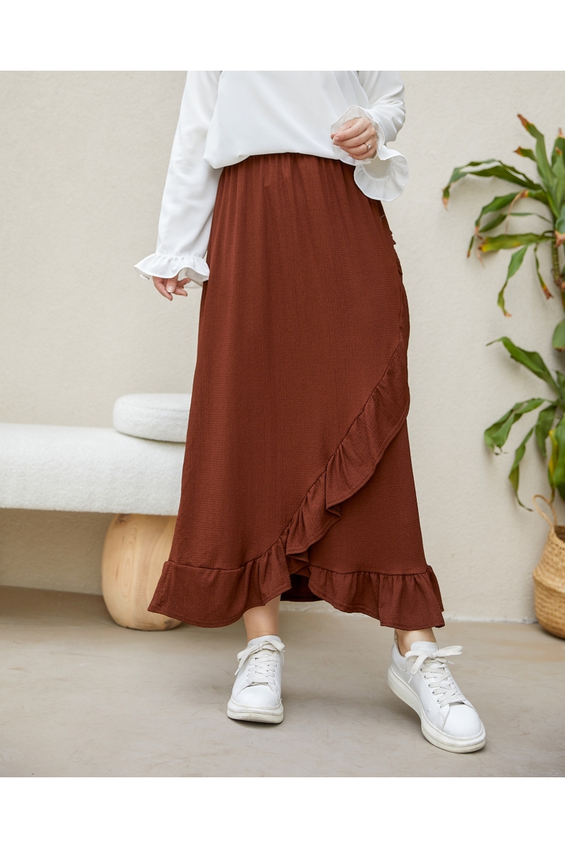 Avina Kahverengi Etek