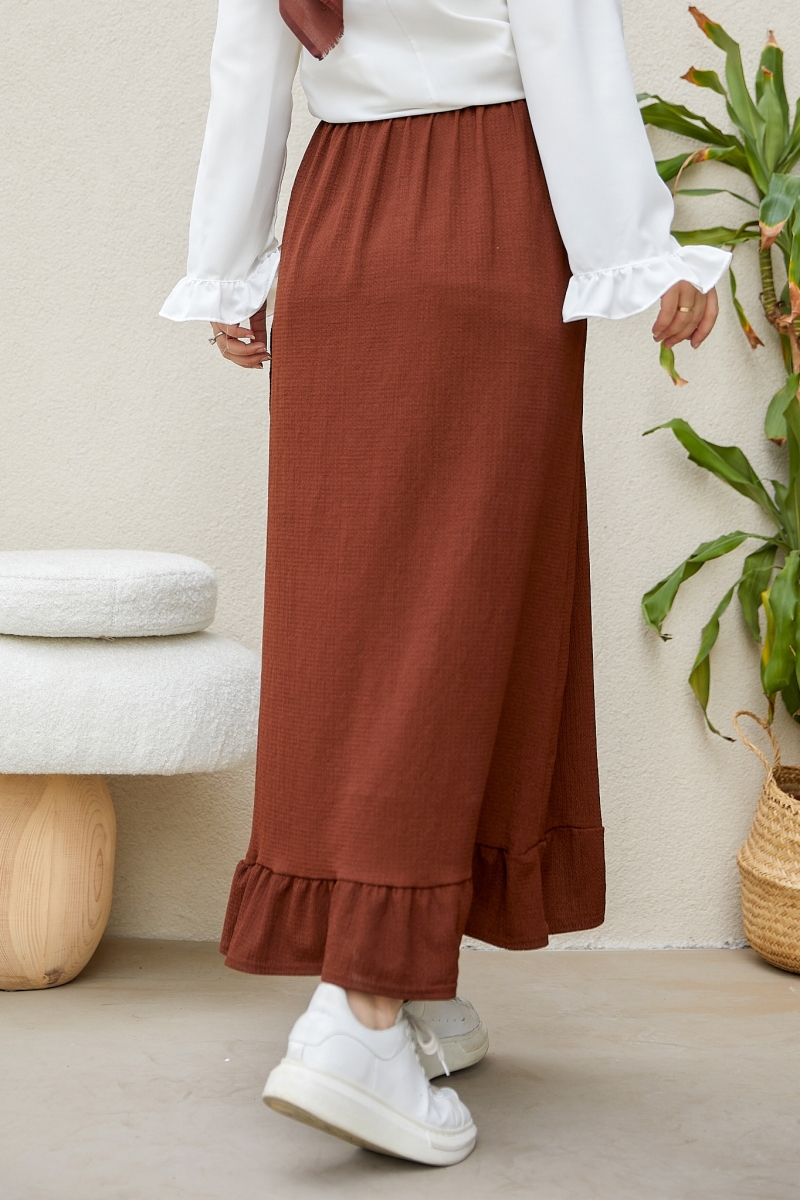 Avina Kahverengi Etek