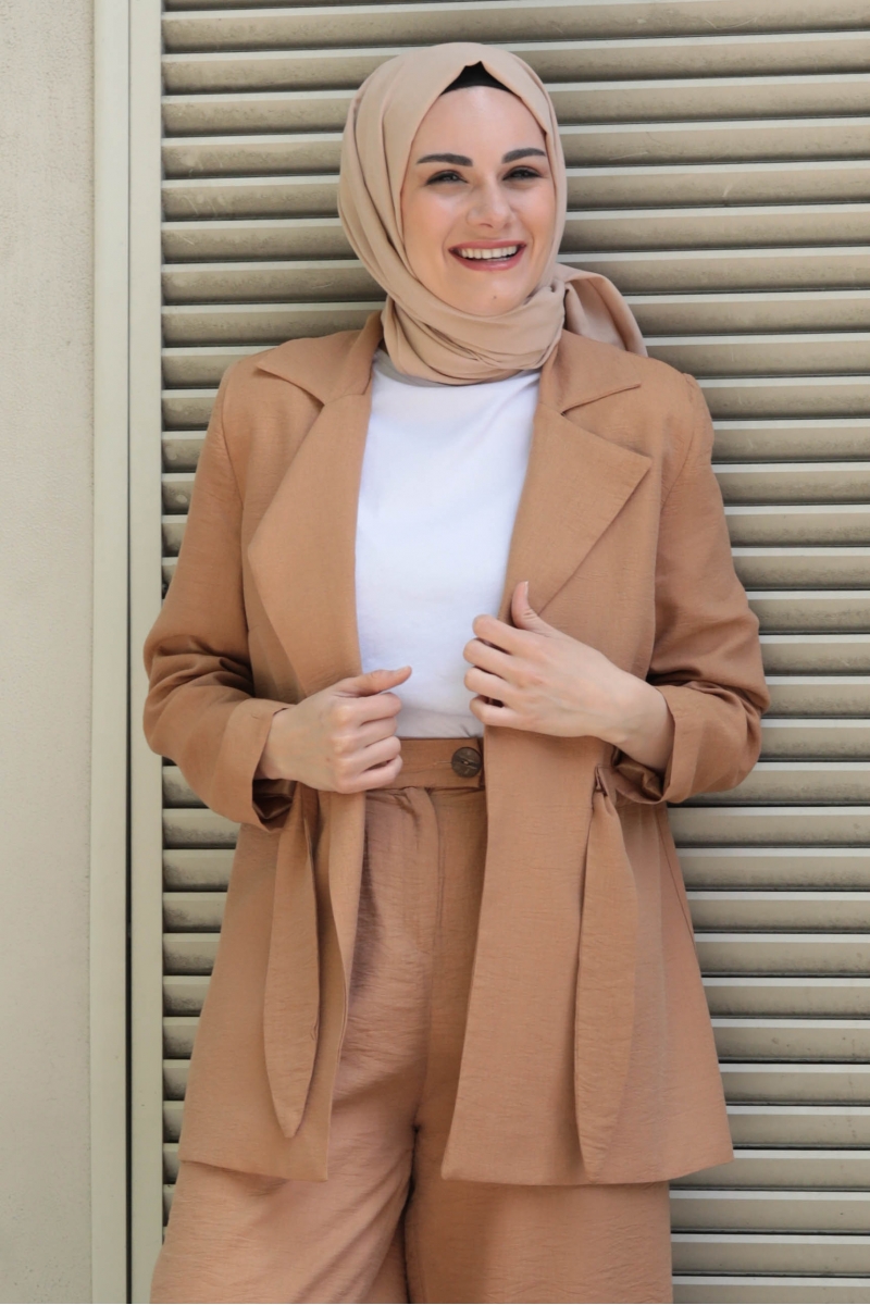 Balde Camel Ceket