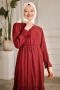 Banto Bordo Viskon Elbise