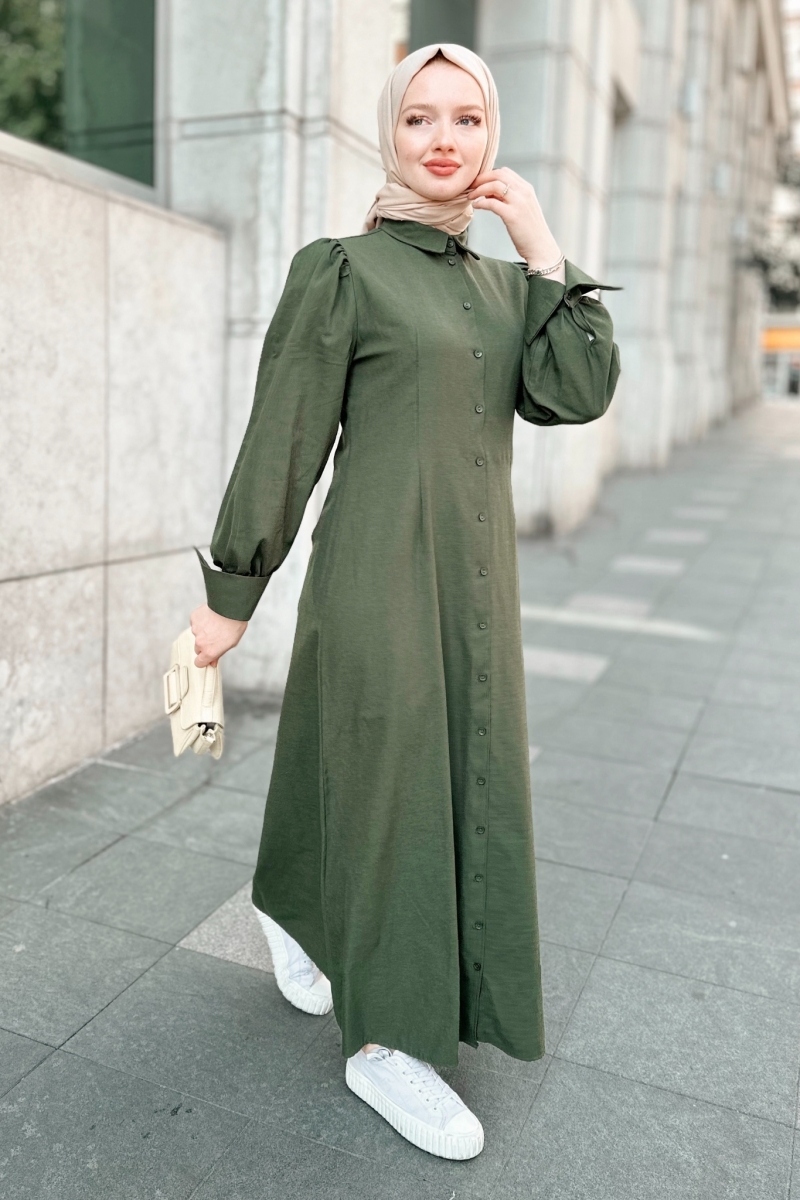 Belur Haki Elbise