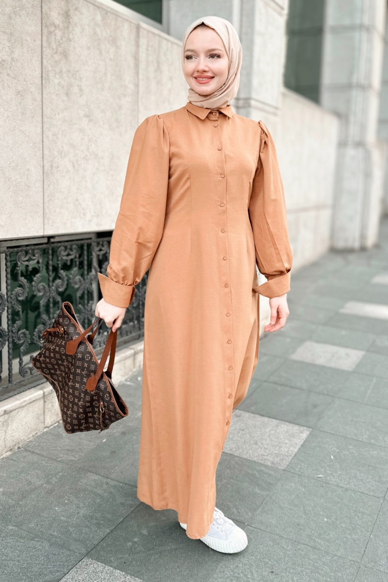 Belur Camel Elbise
