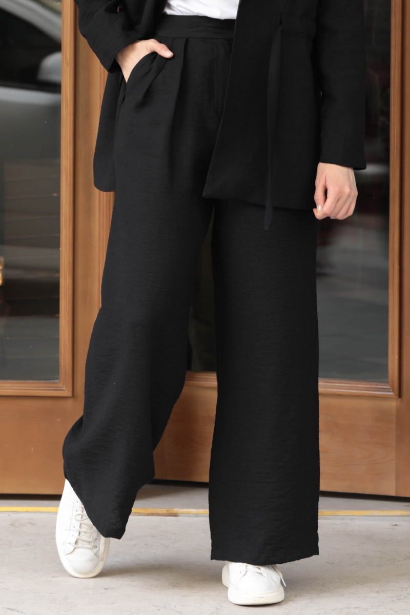 Bentale Siyah Pantolon