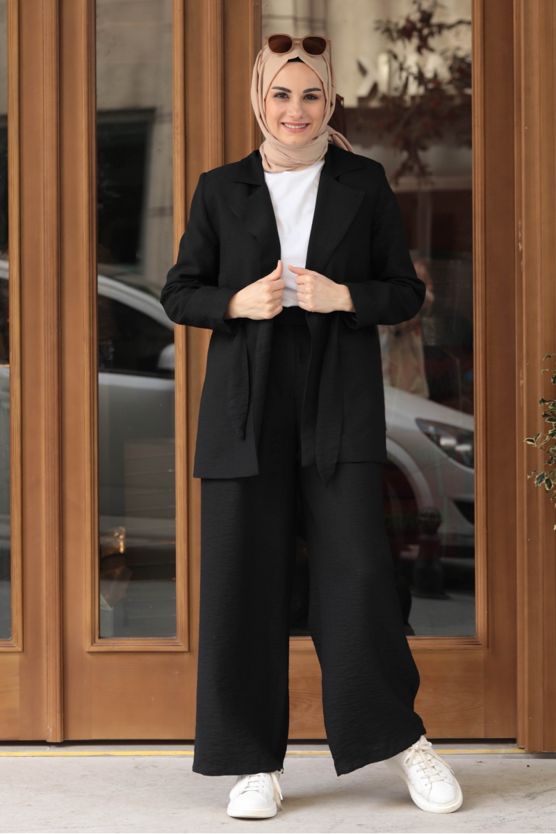 Bentale Siyah Pantolon