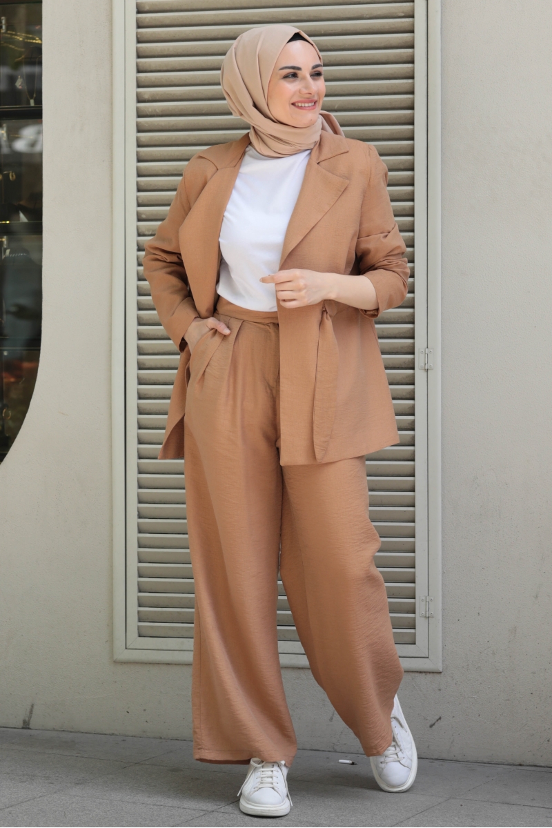 Bentale Camel Pantolon