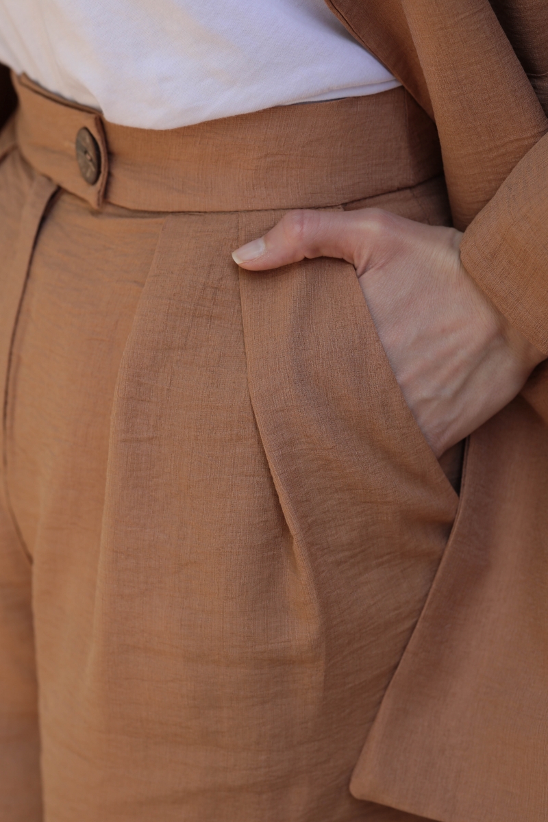 Bentale Camel Pantolon