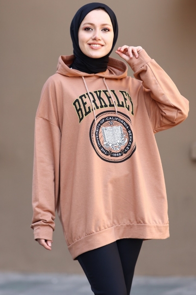 Berkeley Camel Kapüşonlu Sweat