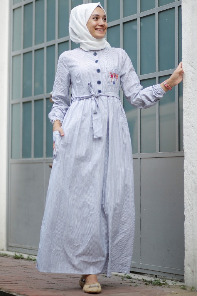 Biceycle Mavi Elbise