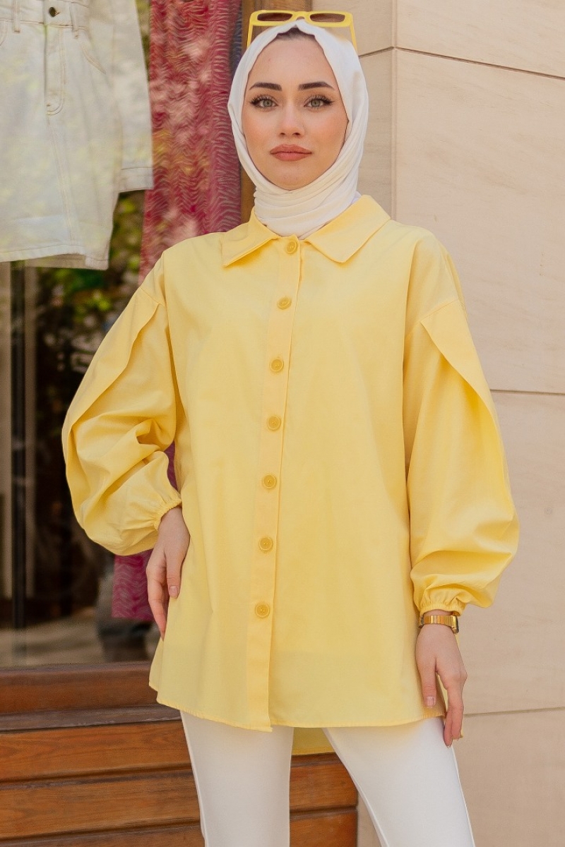Biena Sarı Tunik