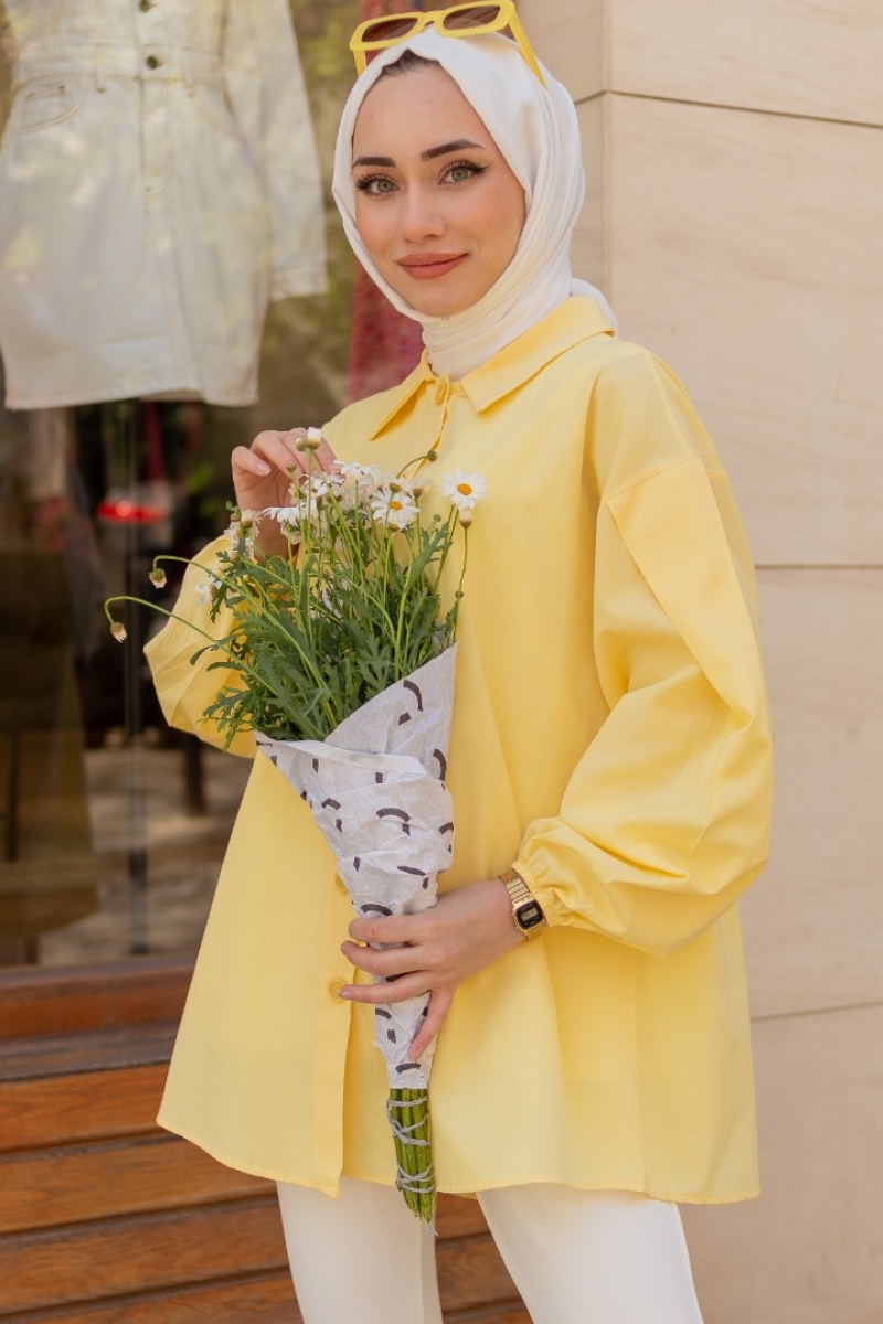 Biena Sarı Tunik