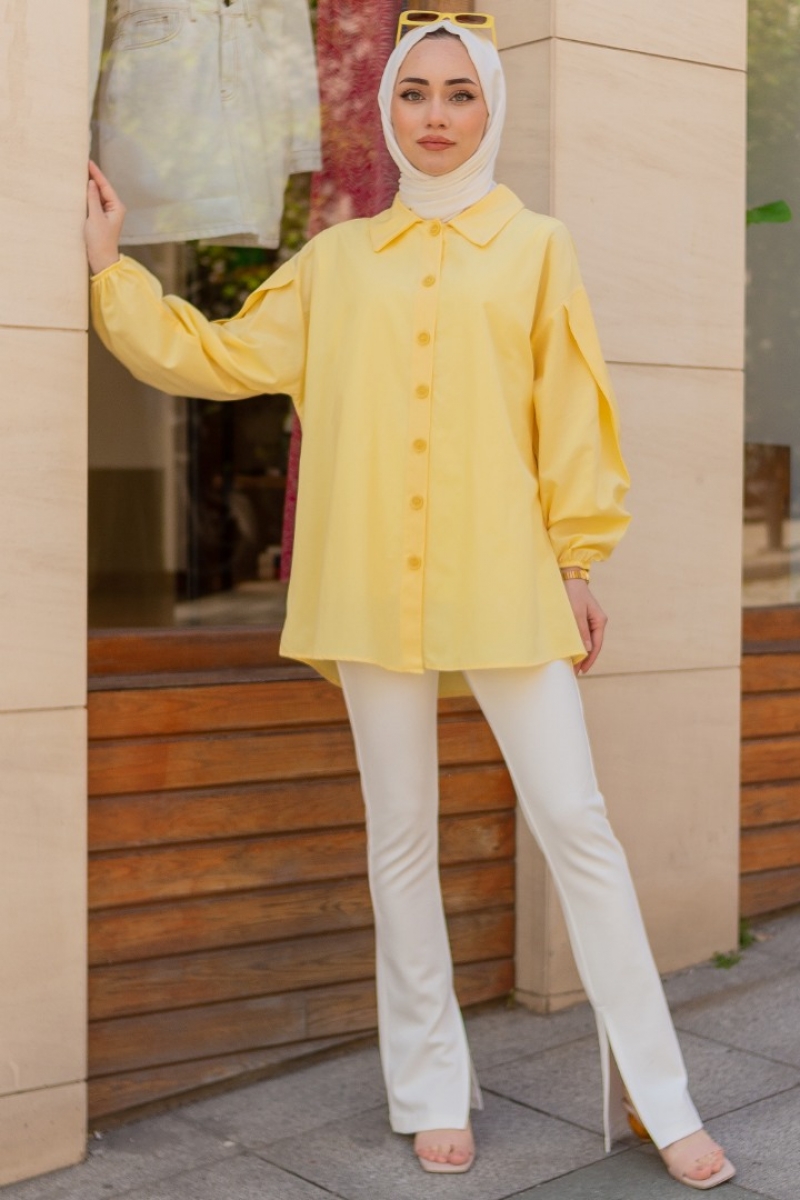 Biena Sarı Tunik