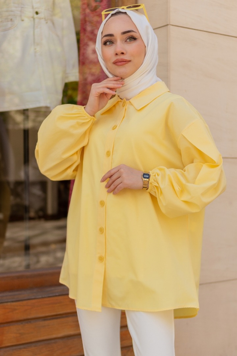 Biena Sarı Tunik