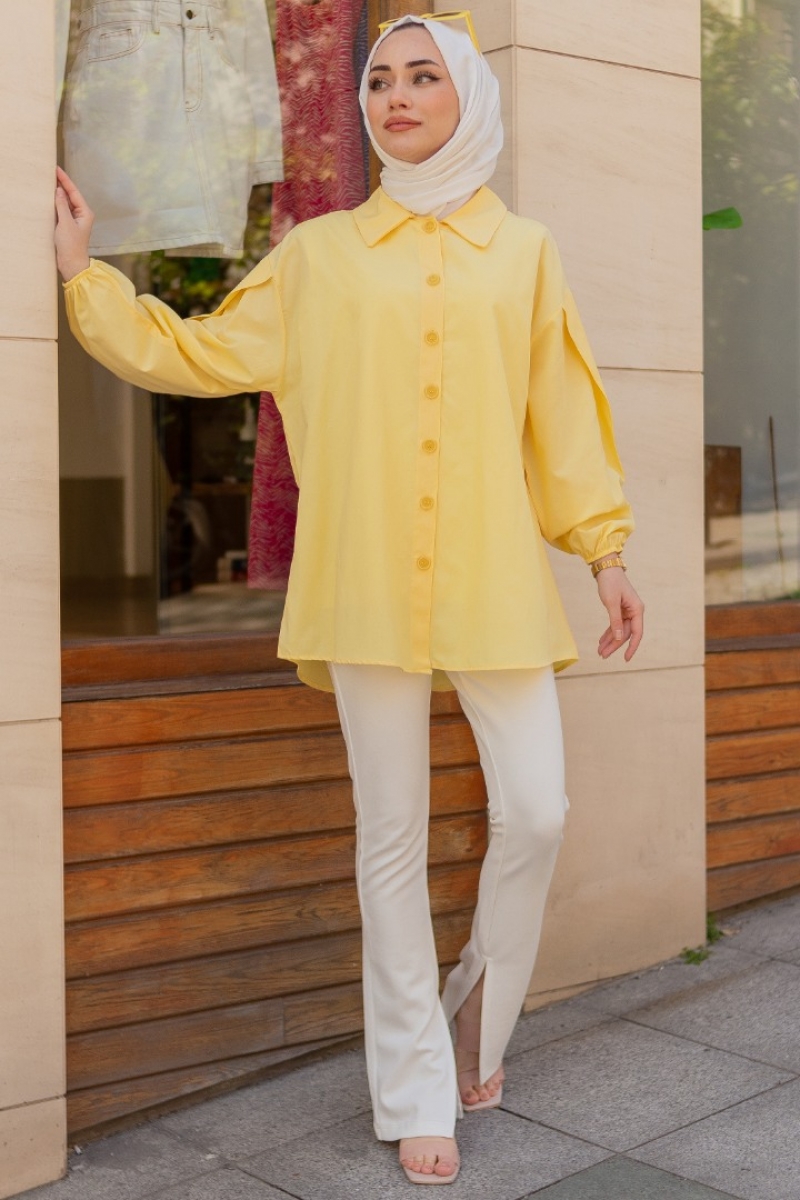 Biena Sarı Tunik