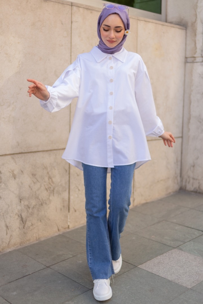 Biena Beyaz Tunik