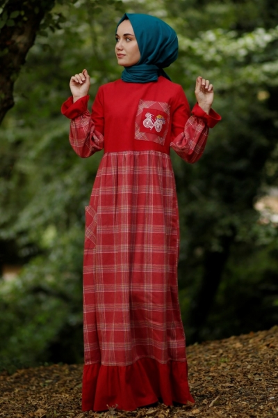 Birte Kırmızı Elbise