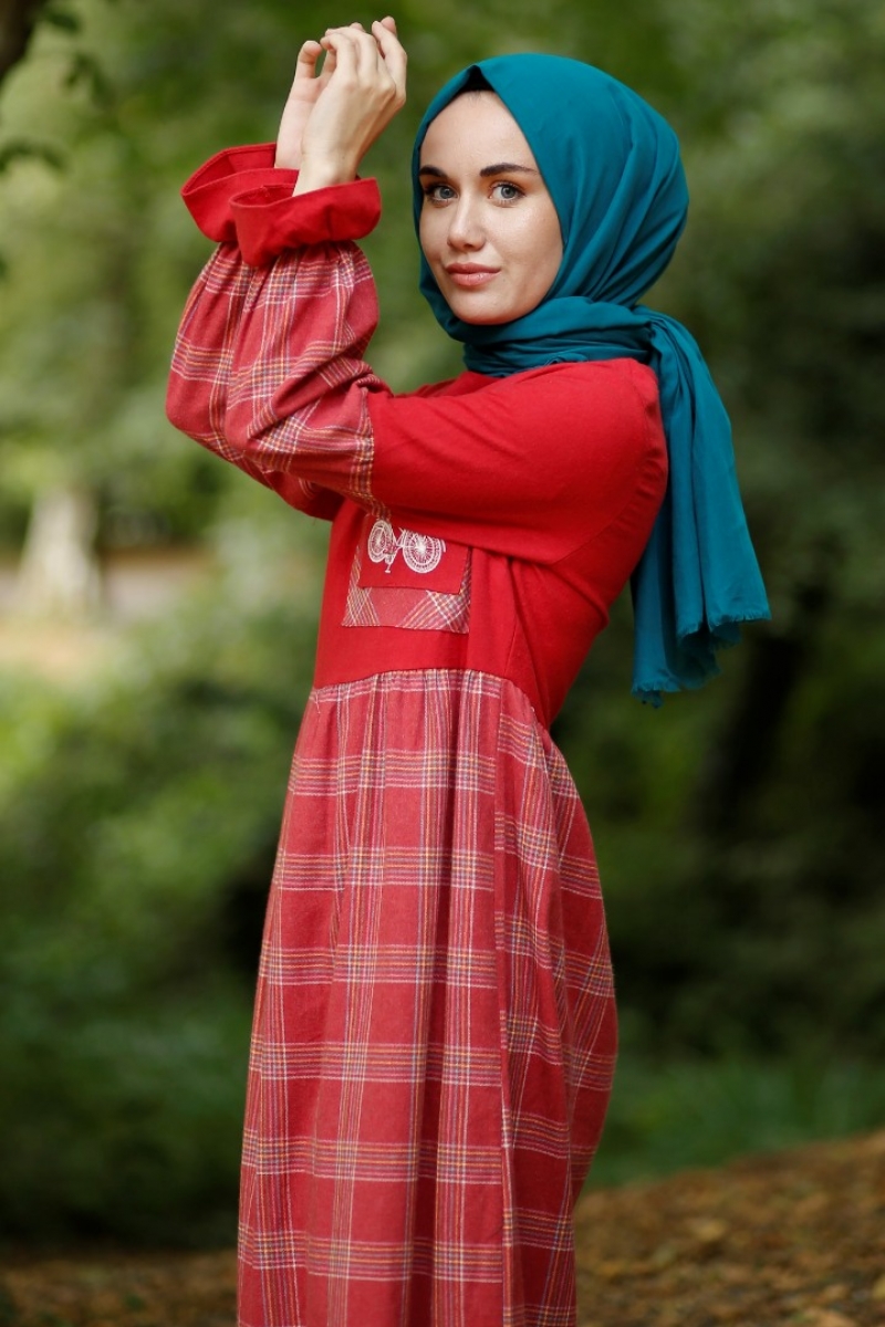 Birte Kırmızı Elbise