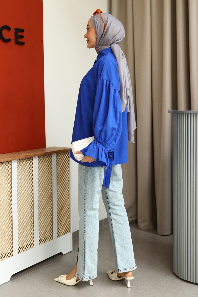 Bond Saks Mavisi Tunik