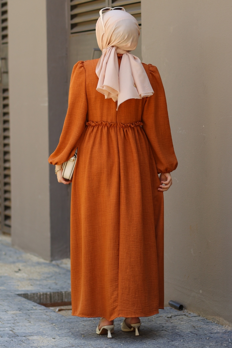 Bonita Kiremit Elbise