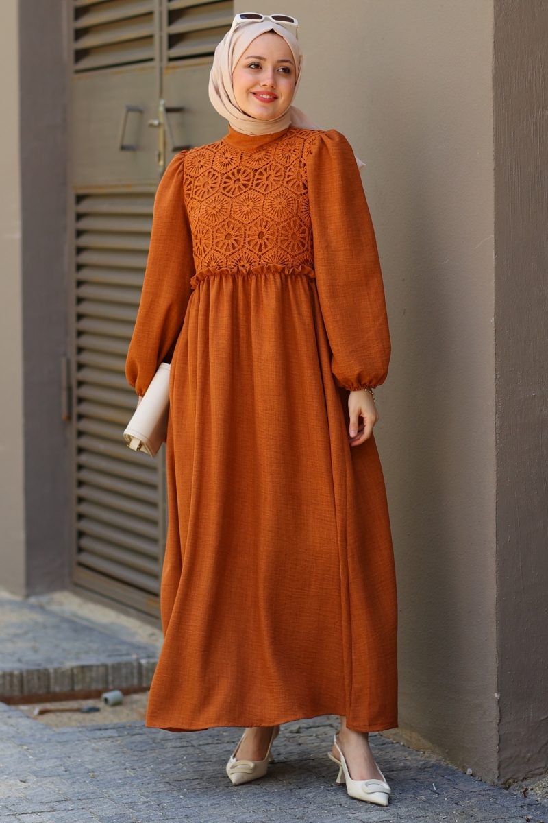 Bonita Kiremit Elbise