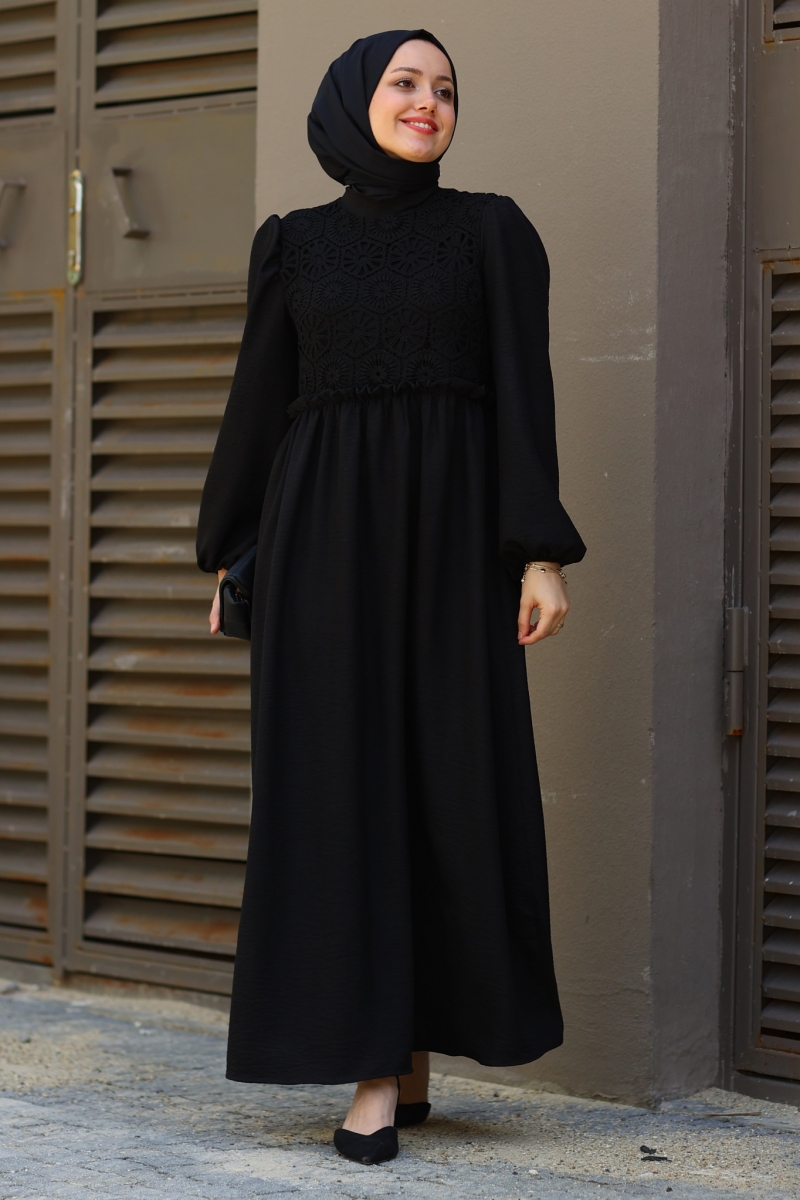 Bonita Siyah Elbise