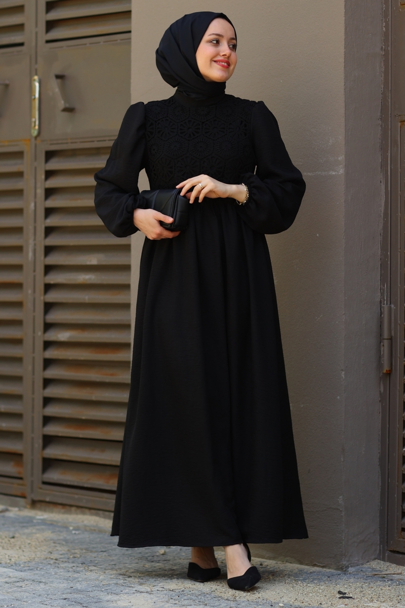Bonita Siyah Elbise