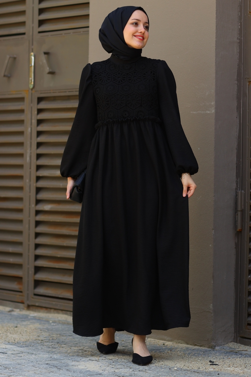 Bonita Siyah Elbise