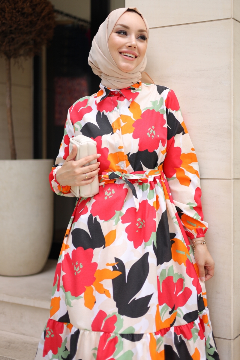 Boris Kırmızı Elbise