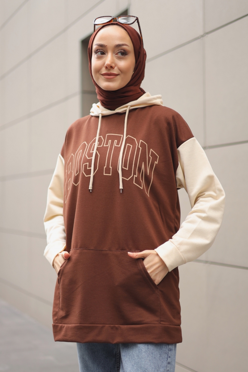 Boston Acı Kahve Sweat