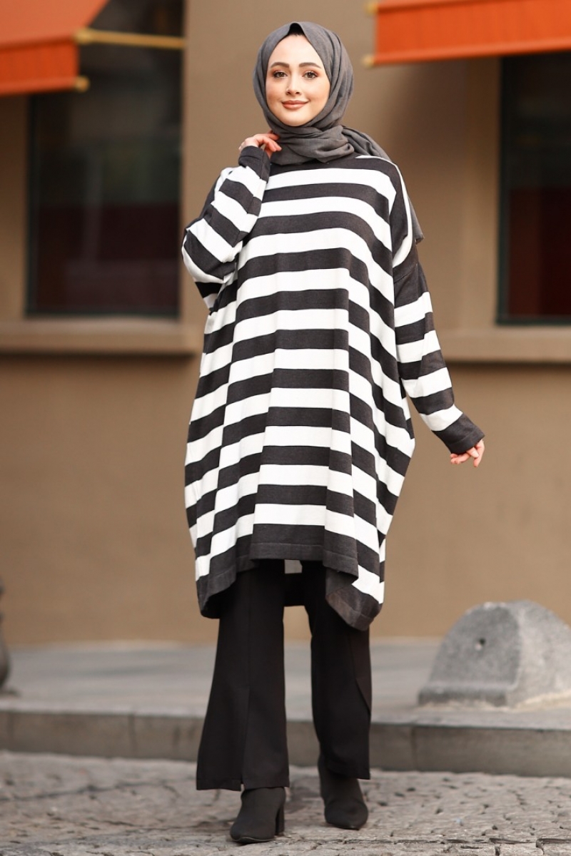 Boyode Antrasit Panço Tunik