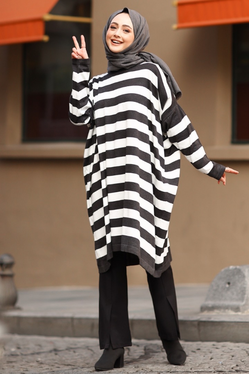 Boyode Antrasit Panço Tunik