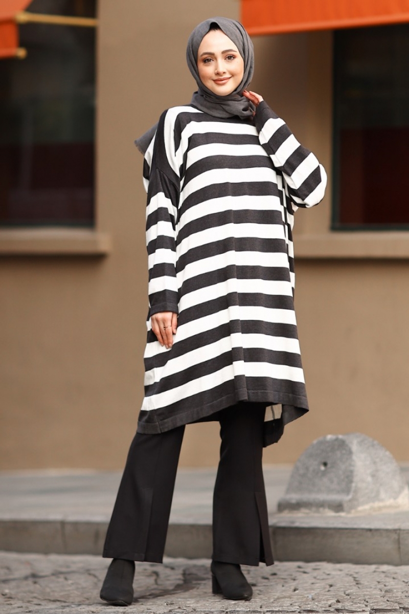 Boyode Antrasit Panço Tunik