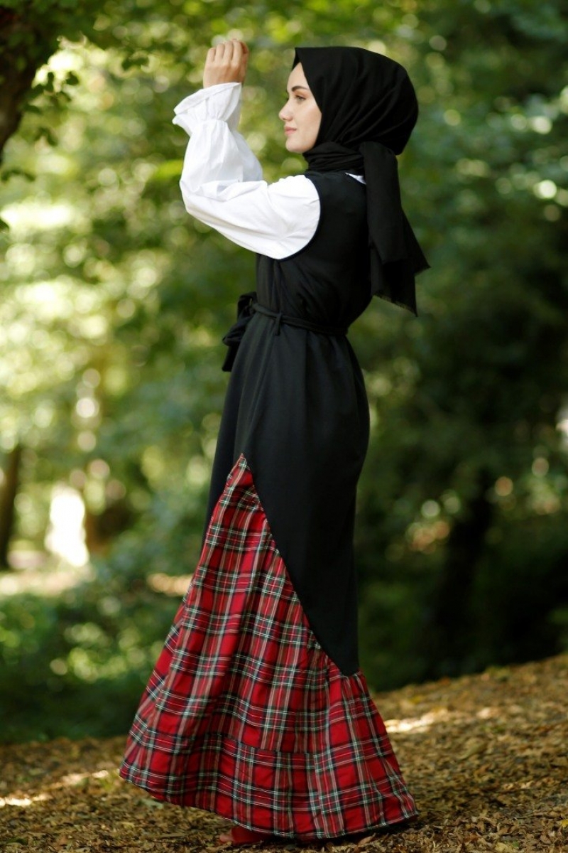 Brian Siyah Jile Gömlek Kombin