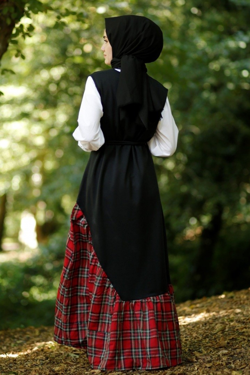 Brian Siyah Jile Gömlek Kombin