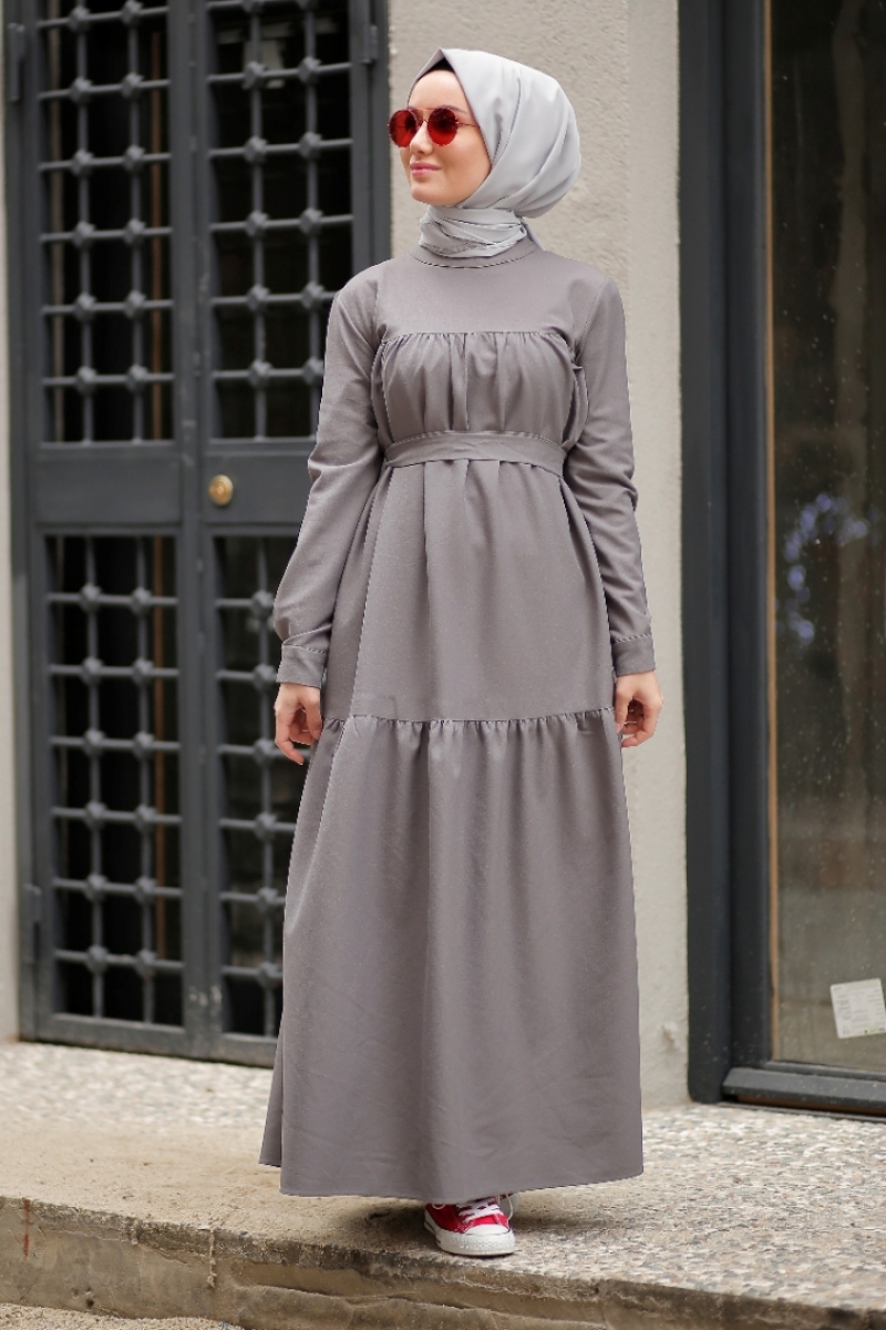 Bwen Gri Elbise