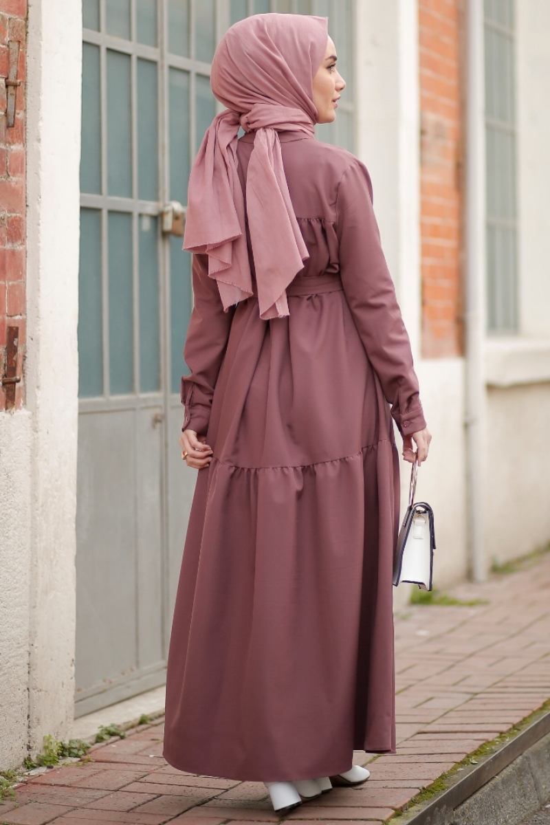 Bwen Gül Kurusu Elbise