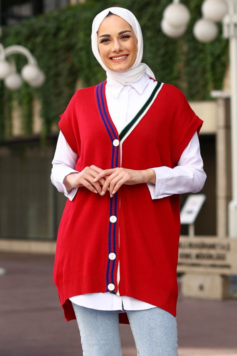 Cairo Kırmızı Yelek